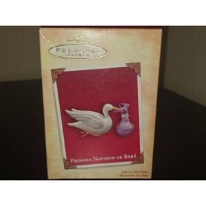 HALLMARK 2005 PRIMERA NAVIDAD DE BEBE CHRISTMAS (BABY'S 1ST‎ CHRISTMAS) ORNAMENT